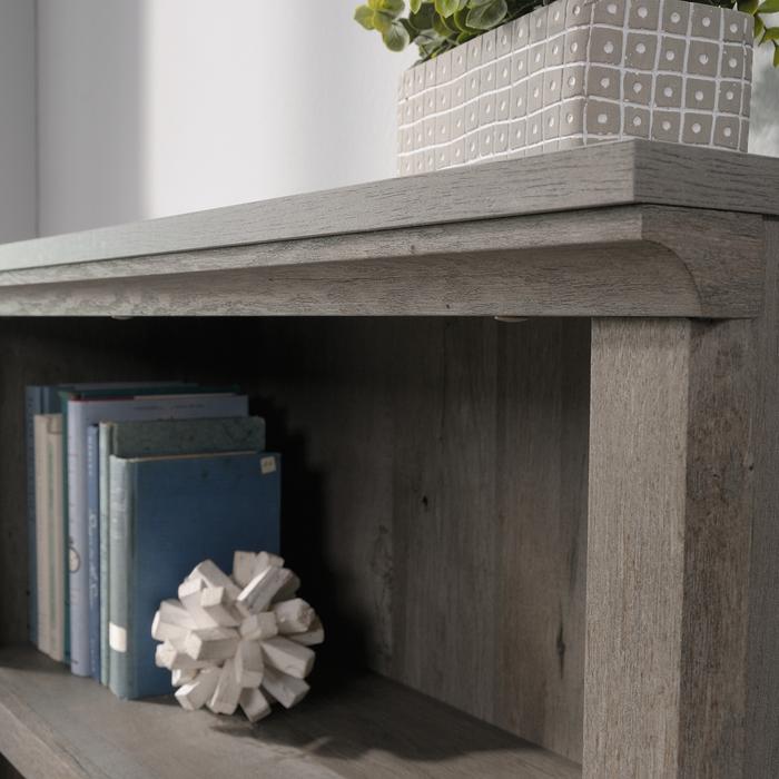 Smyth 35.28” 3-Shelf Bookcase – Mystic Oak