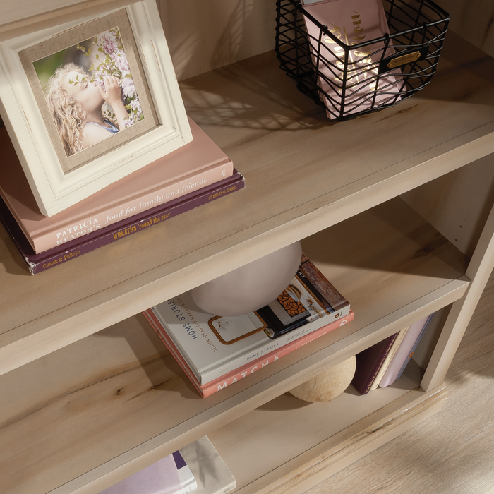 Smyth 35.28” 3-Shelf Bookcase – Pacific Maple
