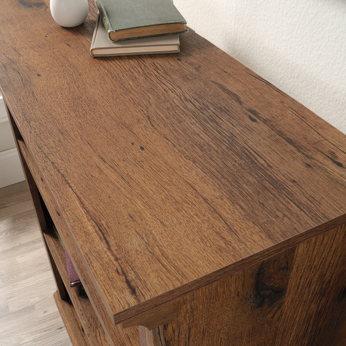 Smyth 35.28” 3-Shelf Bookcase – Vintage Oak