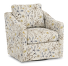 Made in Canada Sofa Lab Customizable Swivel 32" Fabric Accent Chair – Dust Accent Fabric | Fauteuil d’appoint pivotant personnalisable de Sofa Lab de 32 po fabriqué au Canada en tissu - tissu décoratif Dust