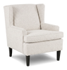 Made in Canada Sofa Lab Customizable Wingback 30" Fabric Accent Chair – Teddy Riverrock | Fauteuil d’appoint à oreilles personnalisable de Sofa Lab de 30 po fabriqué au Canada en tissu - Teddy Riverrock