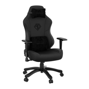 Anda Seat Phantom 3 Ergonomic Genuine Leather Gaming Chair - Black