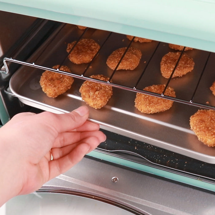 Nostalgia Retro 12-Slice Aqua Convection Toaster Oven - RTOV2AQ