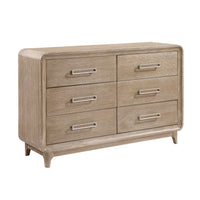 Sasha Bedroom 6-Drawer Dresser, 62