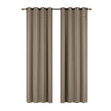 Jacquard Blackout Panel Geo Gold Drapes and Blinds