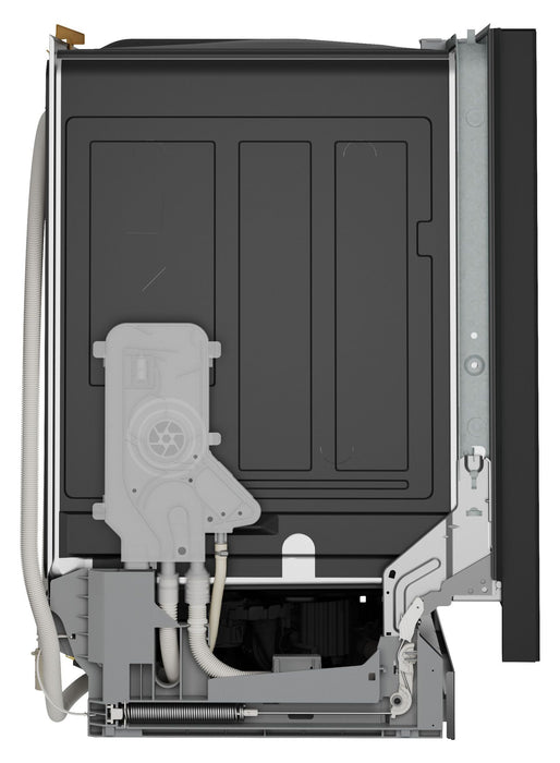 Bosch 300 Series 24\" 46 dBA Built-In Dishwasher – Black - SHP53EM6N
