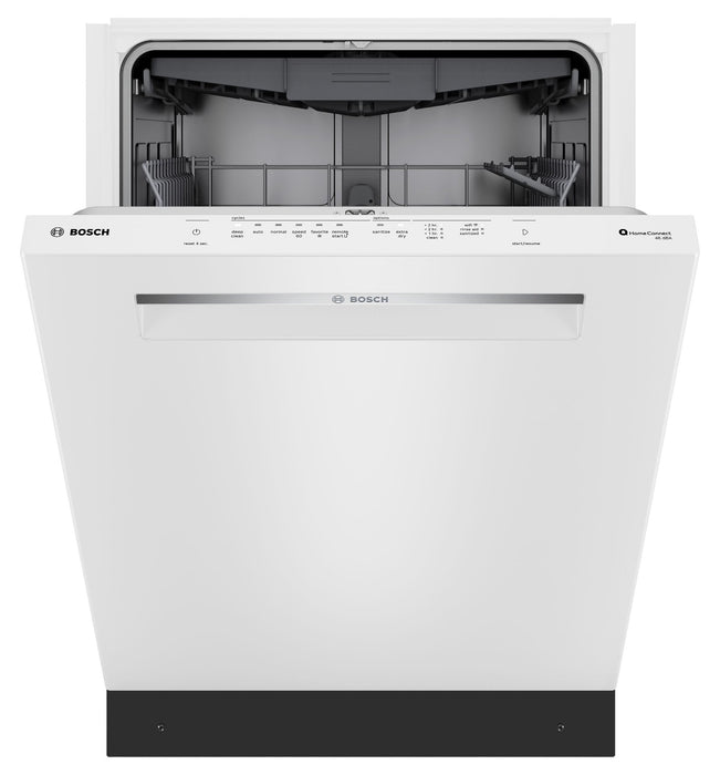 Bosch 300 Series 24\" 46 dBA Built-In Dishwasher – White - SHP53EM2N