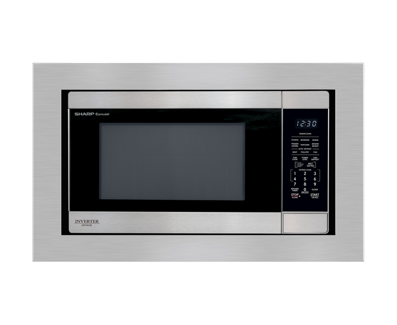 Sharp 30\" Built-In Trim Kit for Countertop Microwave - SKM226430LS