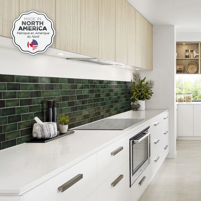 Smart Tiles Peel and Stick 4-Sheet 12 x 9 Backsplash - Metro Fiona