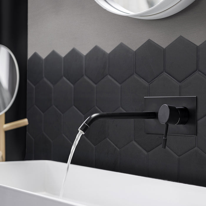 Smart Tiles Peel and Stick 4-Sheet 10 x 11 Backsplash - Hexa Walton