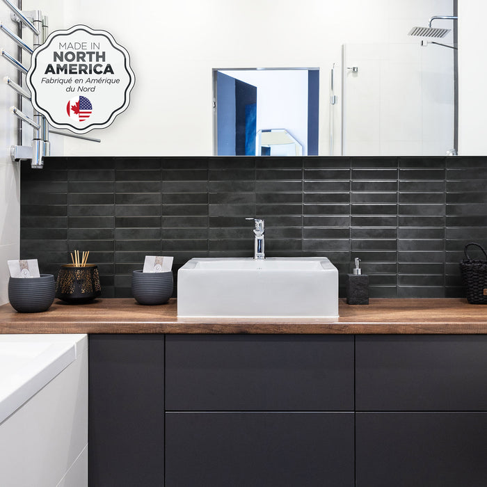 Smart Tiles Peel and Stick 4-Sheet 12 x 9 Backsplash - Morocco Zaida