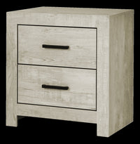 Soren Bedside 2-Drawer Nightstand, 22
