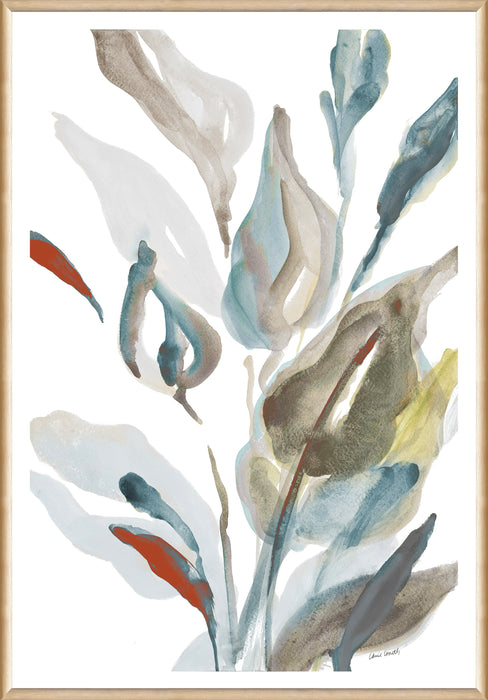 Spring Fling II Framed Artwork Under Glass Matted - 25\" x 37\"
