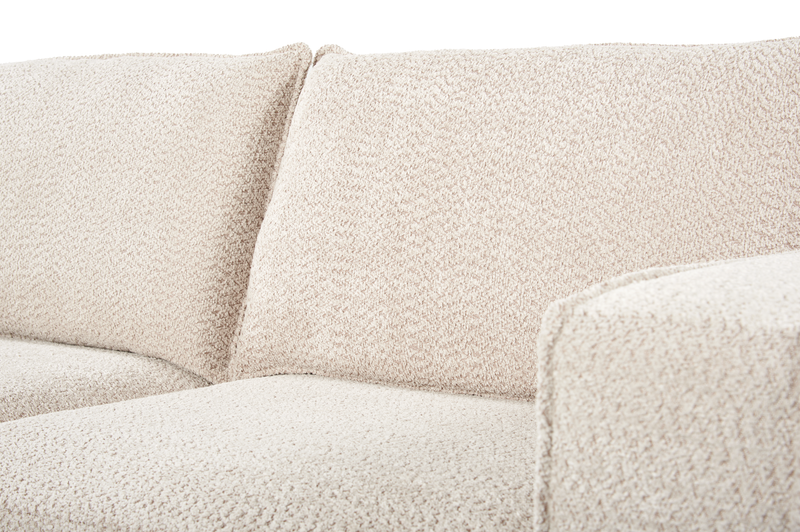 Infinity Modular 5-Piece Chenille Fabric Sofa Sectional – Taupe