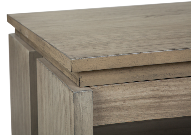 Addams 50\" Lift-Top Coffee Table with Storage - Stone Harbor Grey