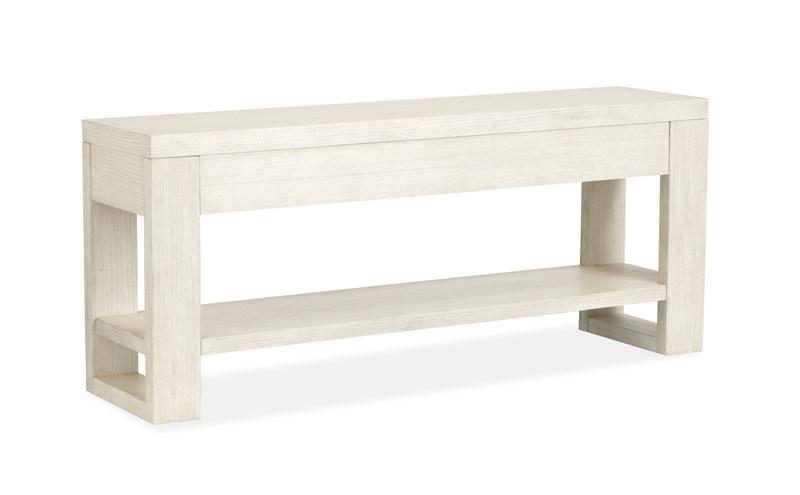 Albany 64\" Sofa Table with Storage - Balboa Mist