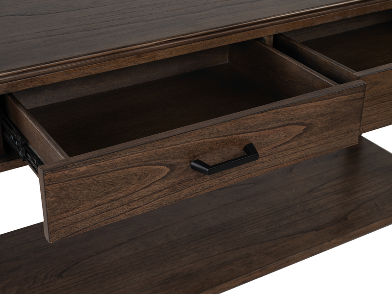 Camdale 54\" Sofa Table with Storage - Chocolate