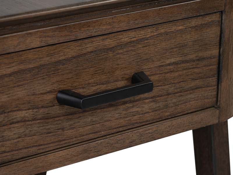 Camdale 22\" End Table with Storage - Chocolate