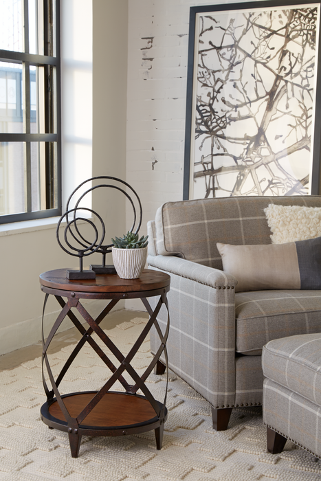 Eastway 20\" Accent Table with Storage  - Distressed Natural Pine