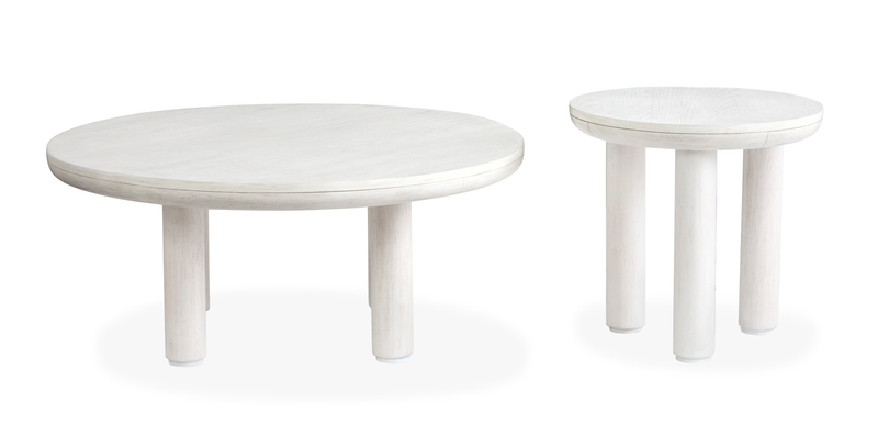 Holton 2-Pack Round Accent Tables - Pearl 