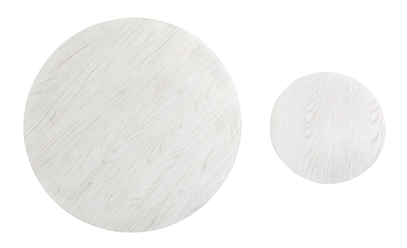 Holton 2-Pack Round Accent Tables - Pearl 