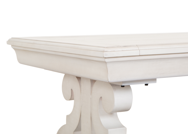 Milson 64\" Desk with Storage - Alabaster