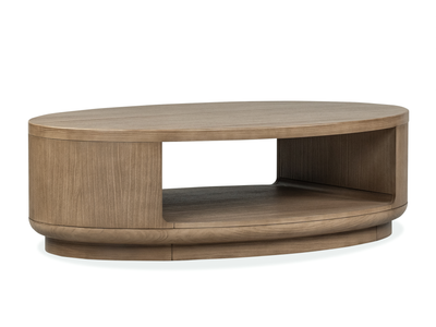 Poplar 54" Coffee Table with Storage - Chateau Brown | Table à café Poplar de 54 po avec rangement - brun château
