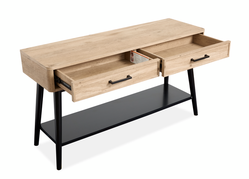Tyssen 50\" Sofa Table with Storage - Driftwood