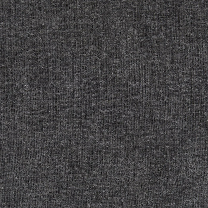 Made in Canada Sofa Lab Customizable Track 38\" Chenille Fabric Chair - Luxury Charcoal Grey