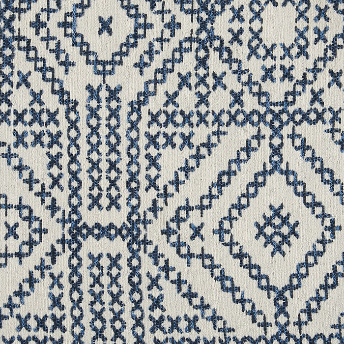 Made in Canada Sofa Lab Customizable Club 29\" Fabric Accent Chair with Wood Legs - Ink Multicolour