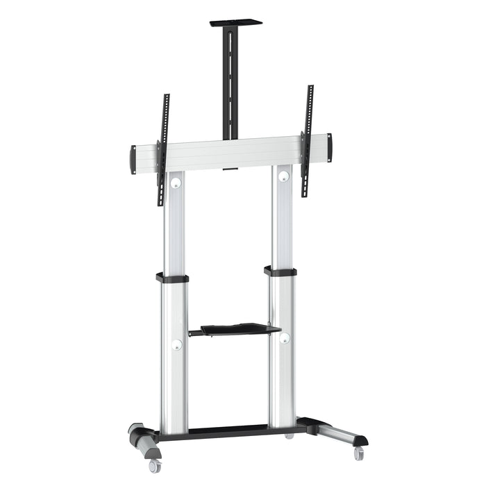 Tygerclaw TV Stand for TVs from 55-102\" - Silver