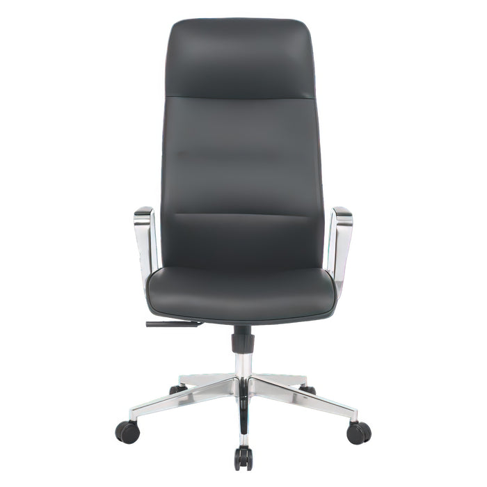 Tygerclaw Executive High Back Microfiber PU Office Chair - Black