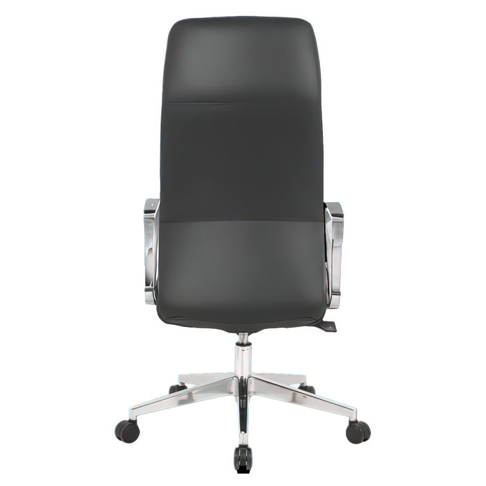 Tygerclaw Executive High Back Microfiber PU Office Chair - Black