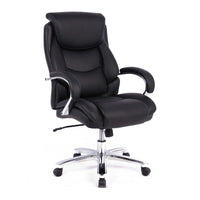 Tygerclaw Executive High Back Big & Tall Office Chair - Black