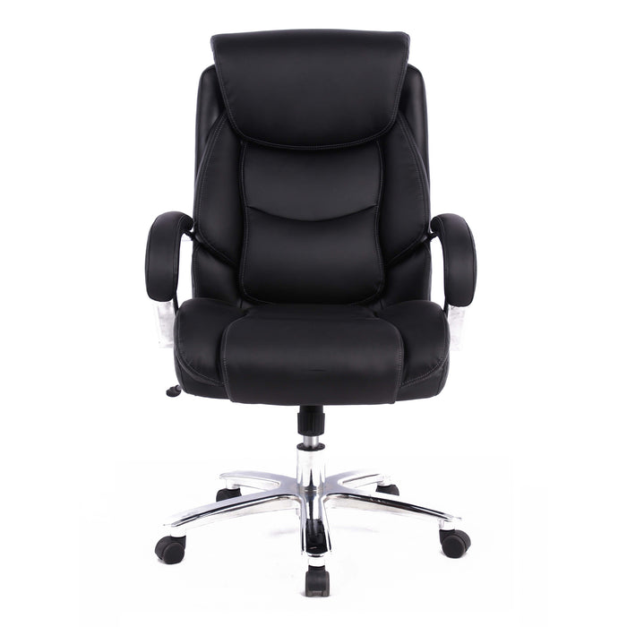 Tygerclaw Executive High Back Big & Tall Office Chair - Black