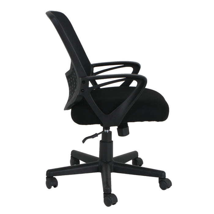 Tygerclaw Durable Low Back Mesh Task Office Chair - Black