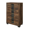 Titanium Bedroom Chest of Drawers, 5-Drawer, 31.5\"W x 49.8\"H - Brown