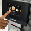Bosch 800 Series VeroCafe Espresso Machine with Attached Milk System – Black - TPU60309 | Machine à espresso VeroCafe Bosch de série 800 avec système de lait intégré - argentée - TPU60309