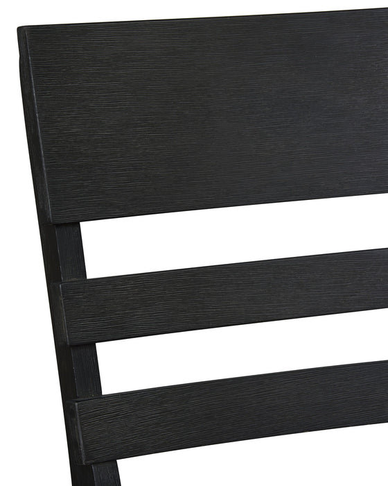 Trove Dining Chair, Ladder-back – Black 