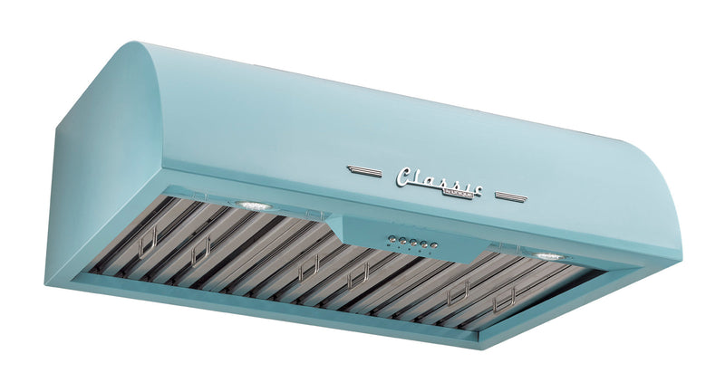Classic Retro by Unique 30-Inch Under Cabinet Range Hood - UGP-30CR RH T