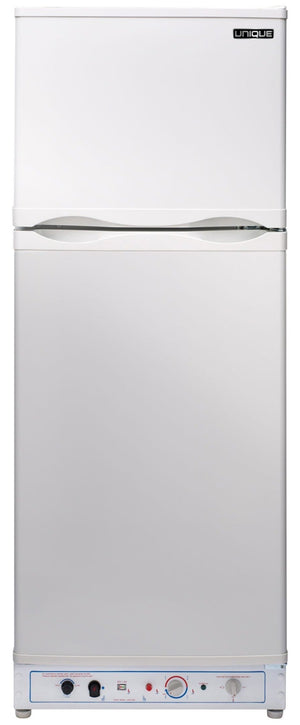 Off-Grid by Unique 8 Cu. Ft. Propane Refrigerator with Co Monitor - UGP-8C CM W