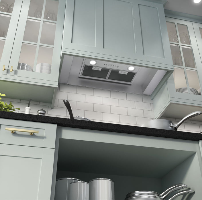 GE 20\" Custom Range Hood Insert - UVC7300SLSS