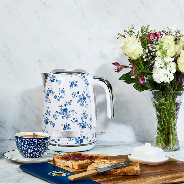 Laura Ashley Cordless 1.7 L Jug China Rose Kettle - VQ-SBPKK278-LACR-CA