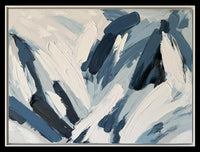 Shroud Hand Painted Heavy Textured Wall Art – 48