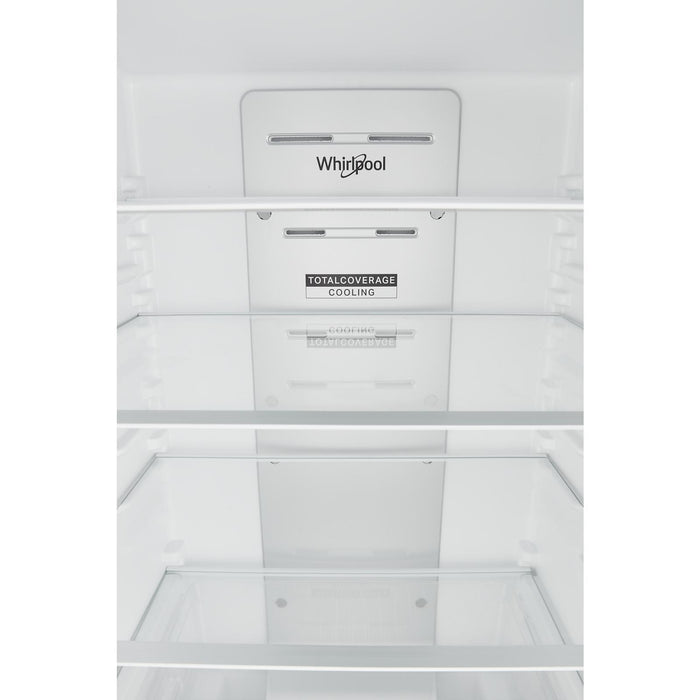 Whirlpool 24\" 12.9 Cu. Ft. Bottom-Mount Refrigerator - Fingerprint-Resistant Stainless Finish - WRB533CZJZ