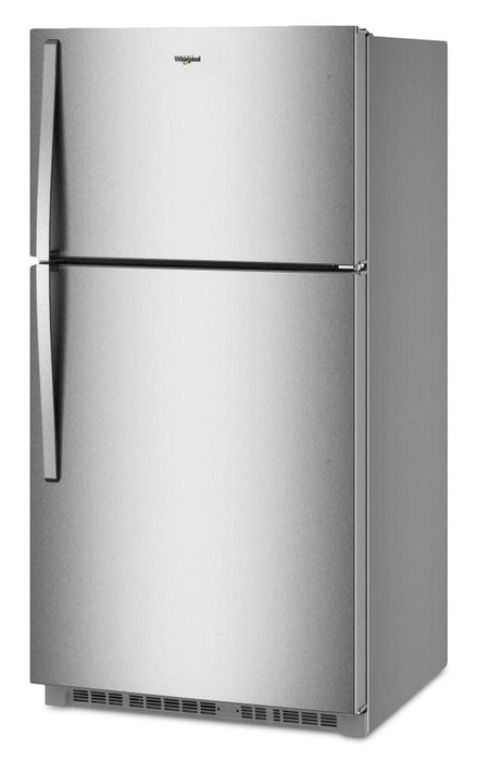 Whirlpool 32.8\" 21 Cu. Ft. Top Freezer Refrigerator - Fingerprint Resistant Stainless - WRTX7421TZ