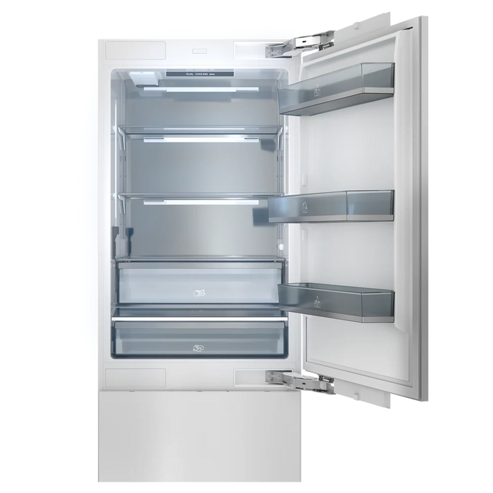 Thor Kitchen 30\" Built-In Panel-Ready Bottom Mount Refrigerator - XRF3016BBP