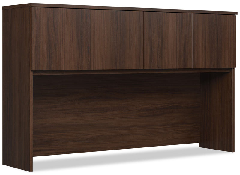 Affirm 59.06\" Commercial Grade Hutchwith 2 Storage Cabinets - Noble Elm