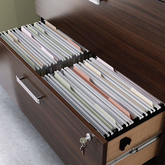 Affirm 35.43\" Commercial Grade 2-Drawer Filing Cabinet - Noble Elm