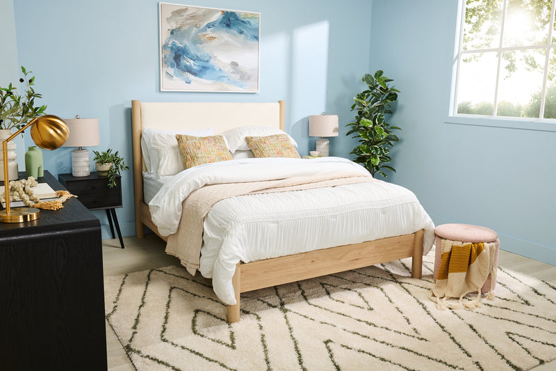 Archer 21” Grey and White Ceramic Table Lamp